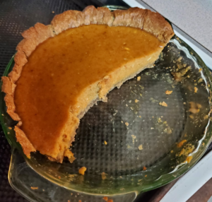 Homemade Pumpkin Pie - Musc De Provence Pumkin Puree - Gluten Free Crust